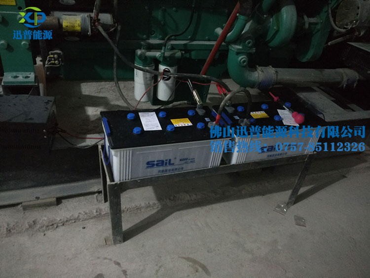 风帆蓄电池12V200Ah/N200加液型发电机安装应用